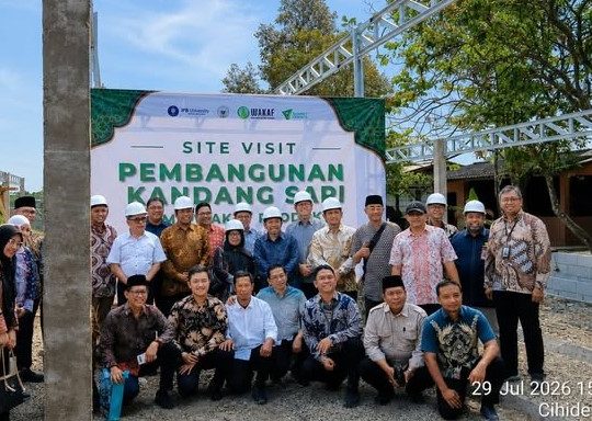 Kawasan Wakaf Pertanian Terpadu IPB Diresmikan, Bukti Sukuk Wakaf Dorong Aset Produktif