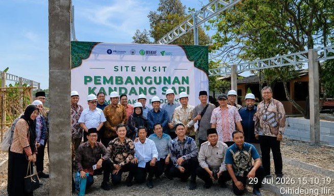 Kawasan Wakaf Pertanian Terpadu IPB Diresmikan, Bukti Sukuk Wakaf Dorong Aset Produktif
