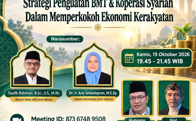 BMT & Koperasi Syariah; Pilar Utama Ekosistem Pemberdayaan Ekonomi Masyarakat BMT & Koperasi Syariah; Pilar Utama Ekosistem Pemberdayaan Ekonomi Masyarakat