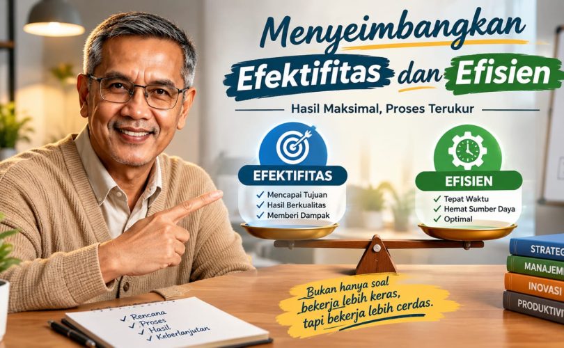 Menyeimbangkan Efektifitas dan Efisiensi Menyeimbangkan Efektifitas dan Efisiensi