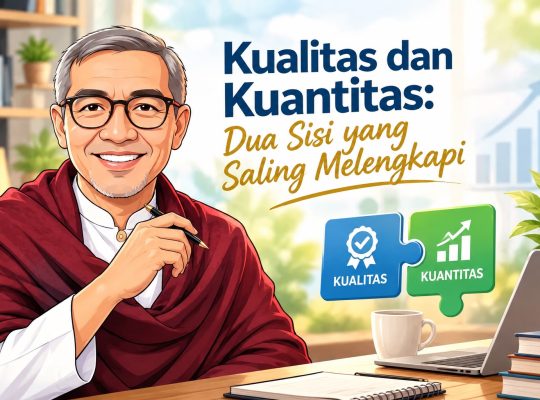 Kualitas dan Kuantitas: Dua Sisi yang Saling Melengkapi