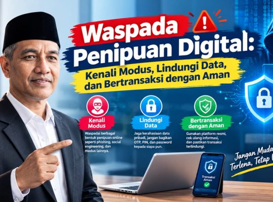Waspada Penipuan Digital: Kenali Modus, Lindungi Data, dan Bertransaksi dengan Aman