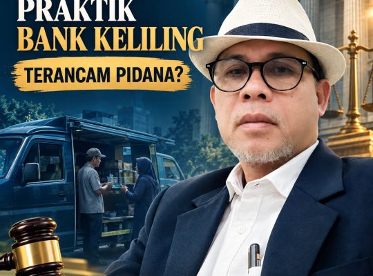 Dasar Hukum Praktik Bank Keliling: Terancam Pidana? Dasar Hukum Praktik Bank Keliling: Terancam Pidana?